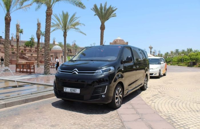 Citroen Spacetourer car hire with driver